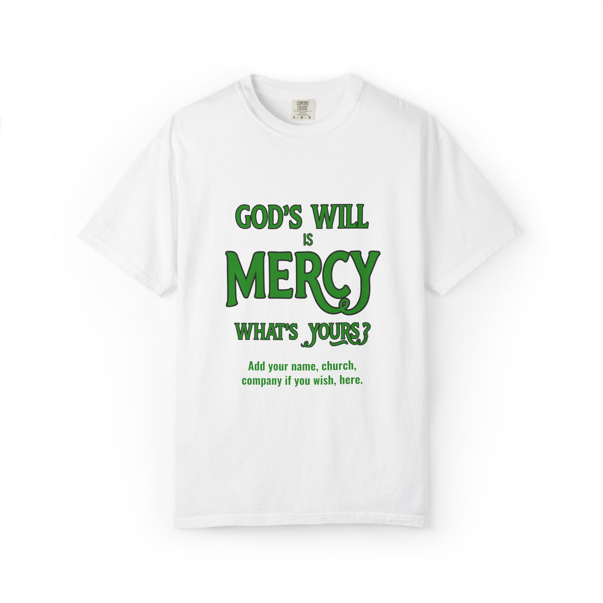 Unisex Garment-Dyed T-shirt